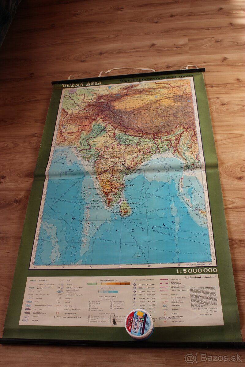 Mapa mapy 60 - 90 roky - 16