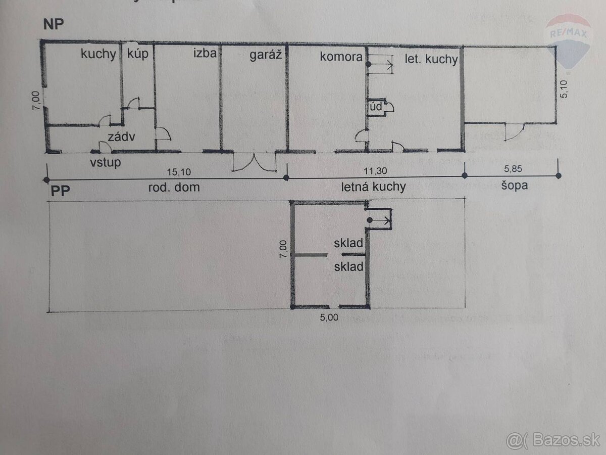 Pozemok 2971 m2 so starým domom, Veľký Lapáš - 16