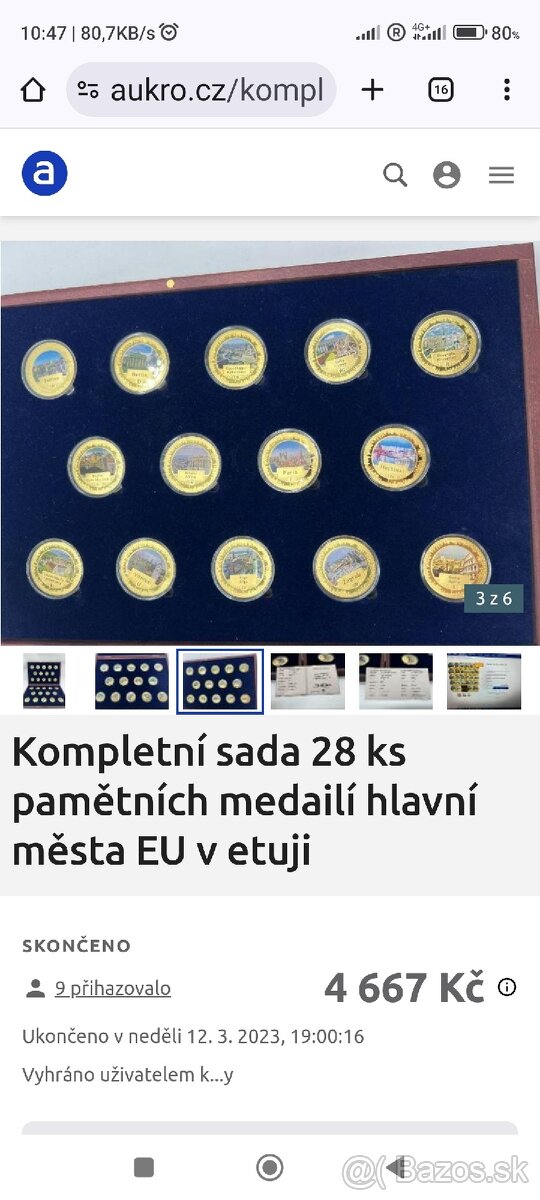 Mince EU miest pozlatene - 16