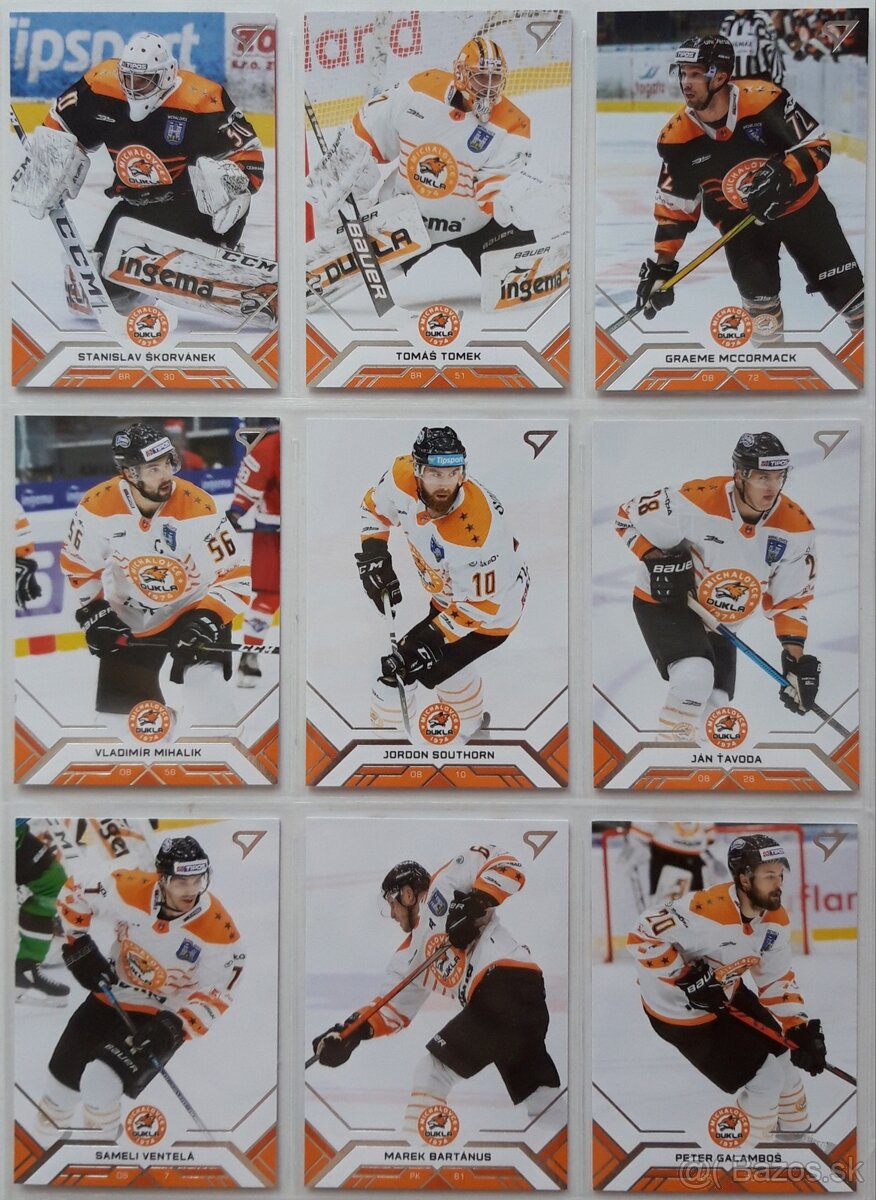 Hokejové kartičky TIPOS EXTRALIGA 24/25 HK DUKLA MICHALOVCE - 16