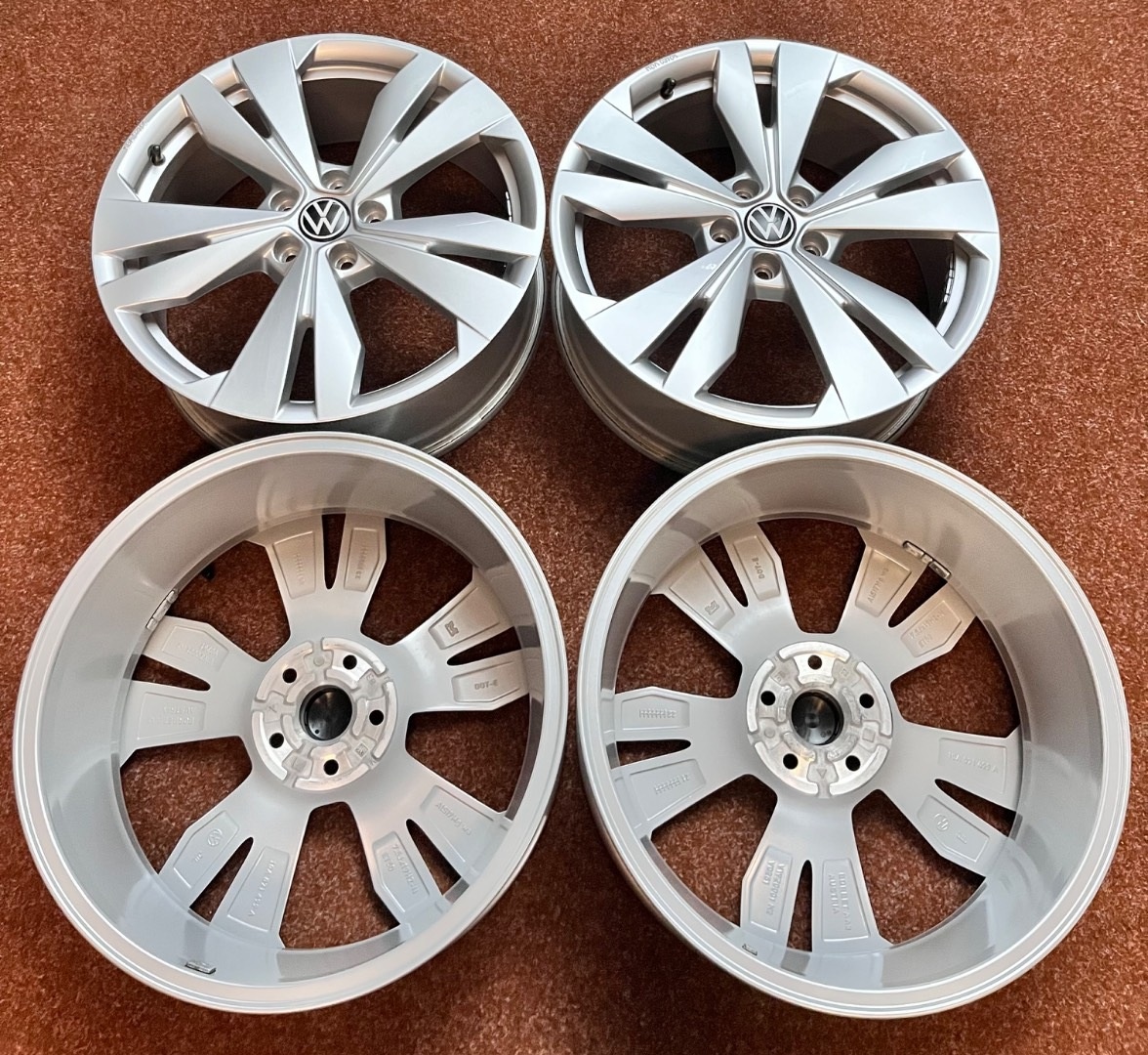 5x112 R19 VW ID3 ID4 originál hliníkové disky - ET 50 - TOP - 16
