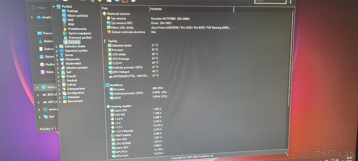 Predám herný PC / TOP stav / Ryzen 5 + RTX3060ti - 16