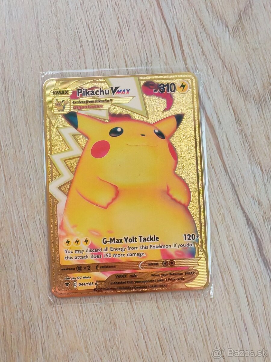 Kovove pokémon karty - 16