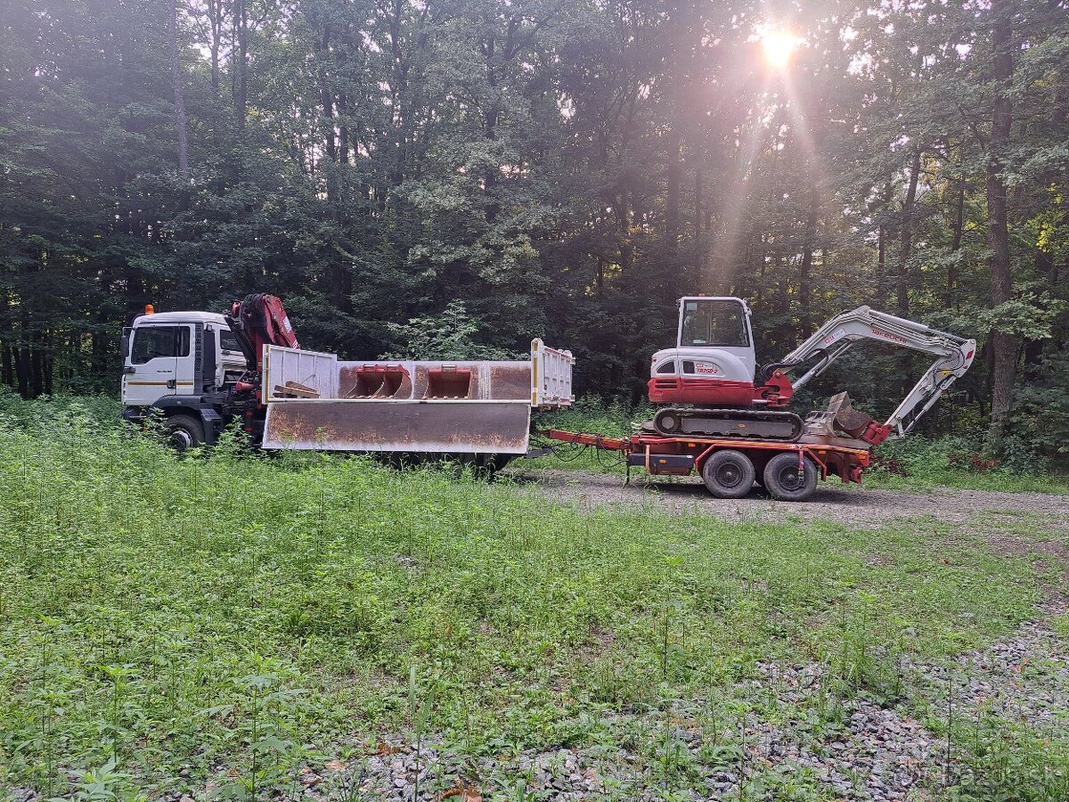 Zemné a výkopové práce,búracie práce, autodoprava, minibager - 16