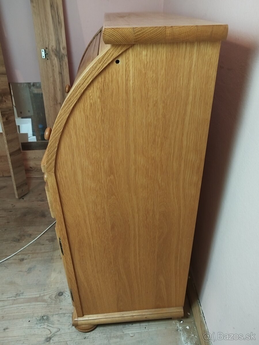 Dubová komoda, holandský nábytok - 16