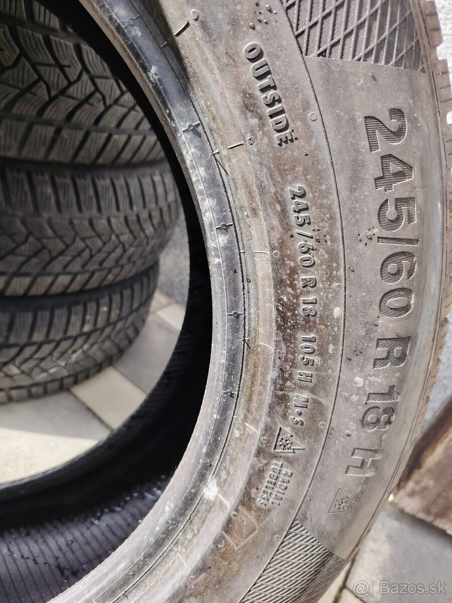 Predám Pneu Contin.245/60R18H ZIMNÉ - 16