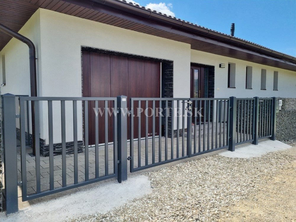 Brána dvojkrídlová , Brána posuvná, Oplotenie, Plot - 16