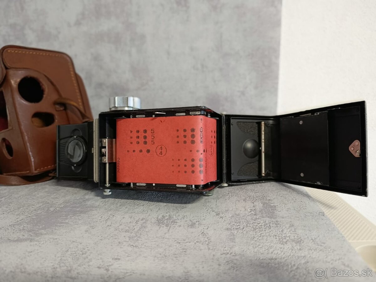 Fotoaparat Flexaret automat + koz.pouzdro + stativ - 16