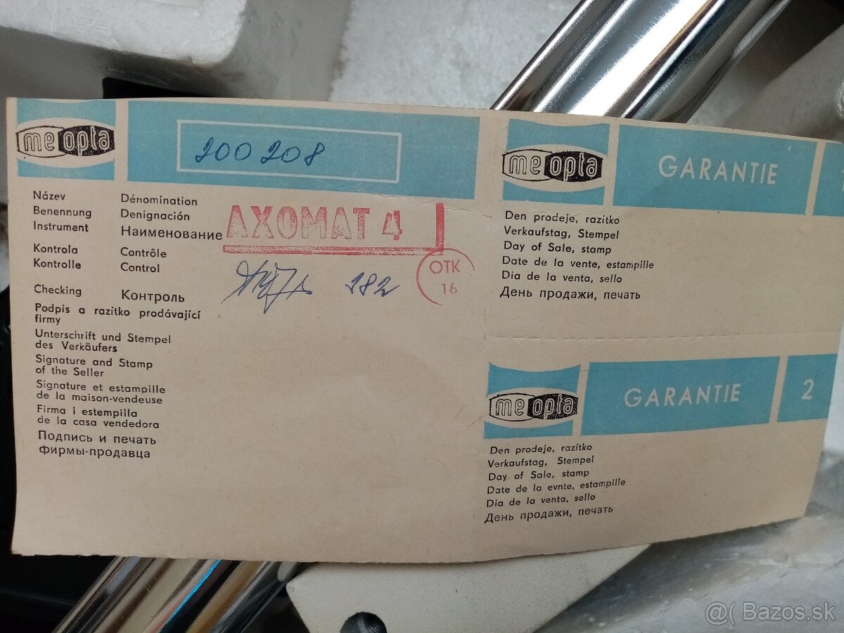 MEOPTA – AXOMAT 4 color - 16