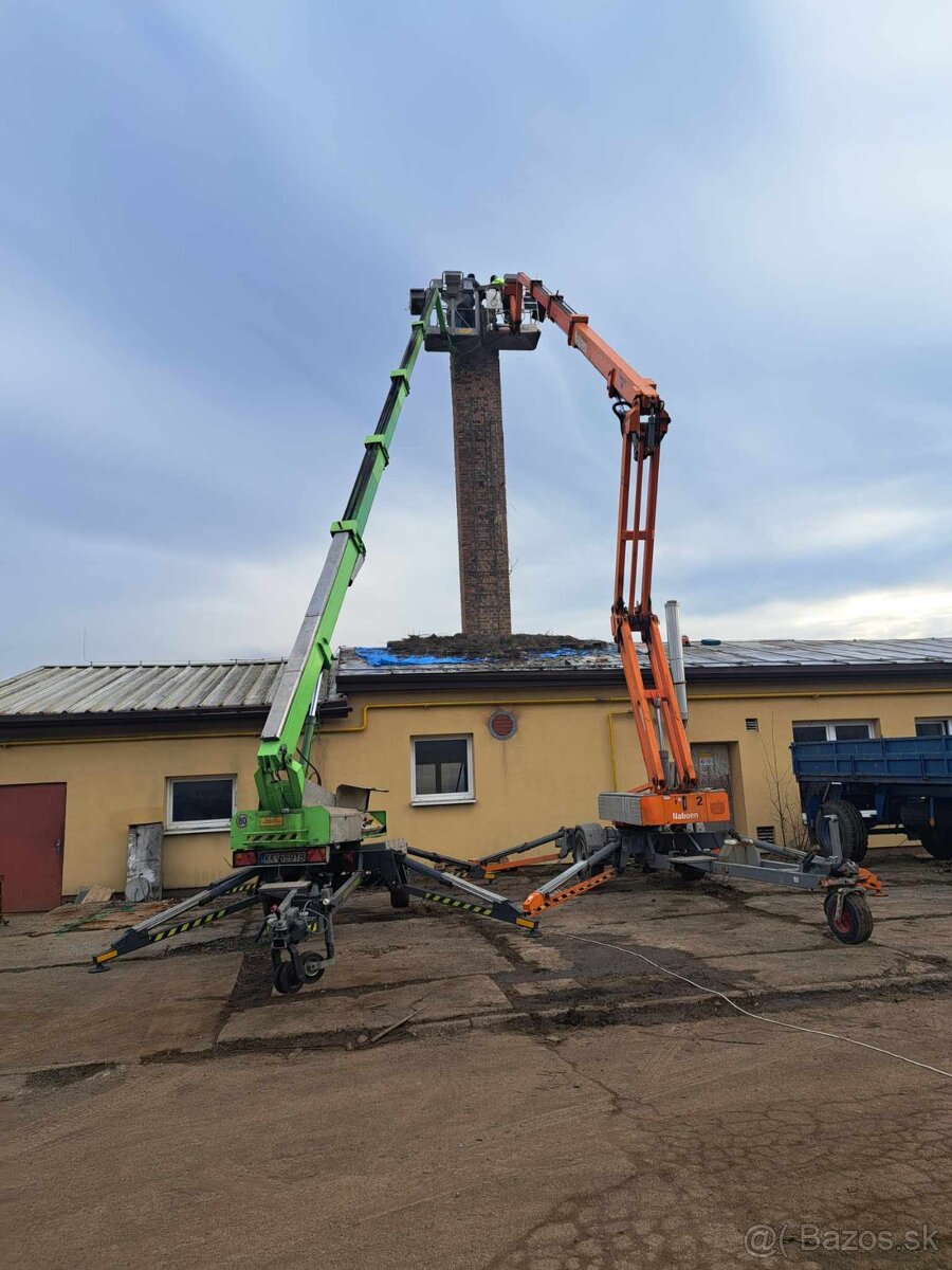 Vysokozdvižna, pracovna,montážna plošina - 16