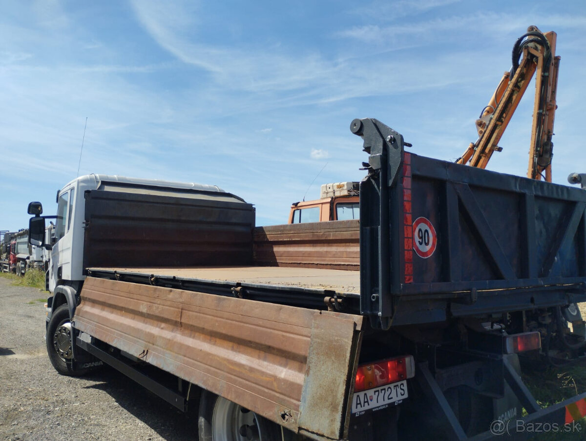 Scania P230 r.v. 2006 trojstranny sklapac - 16