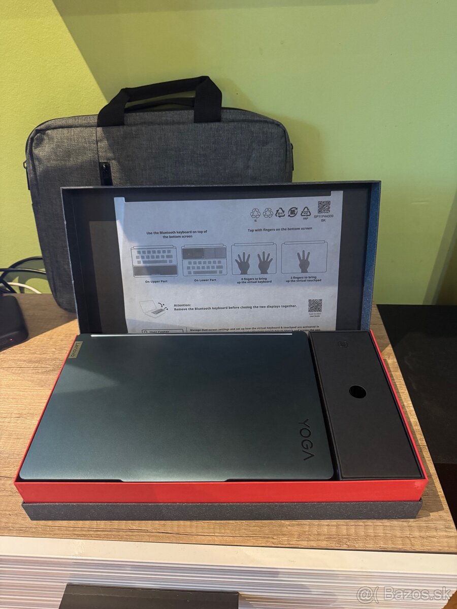 Nový Lenovo Yoga Book 9 13IMU9 2X OLED dispej- 34m. záruka - 16