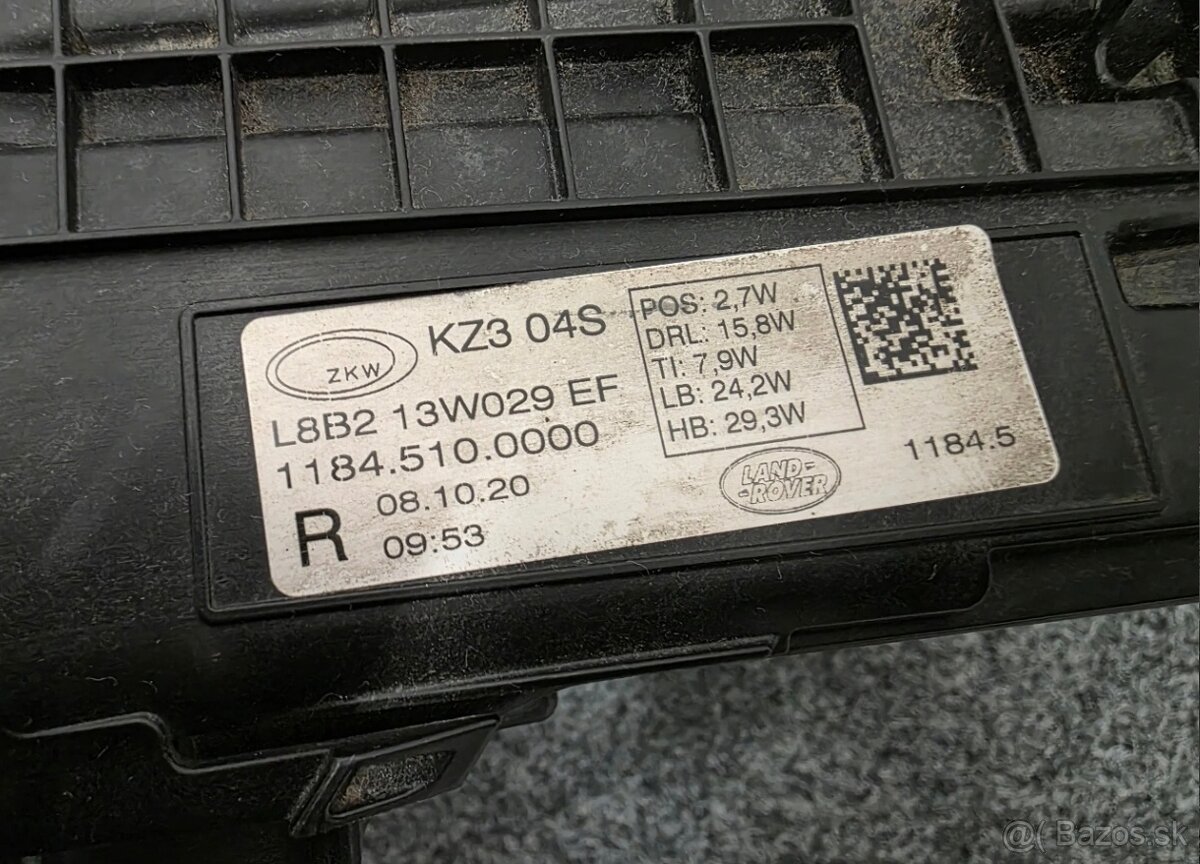 Land Rover Defender predne sveta led L8B2-13W - 16