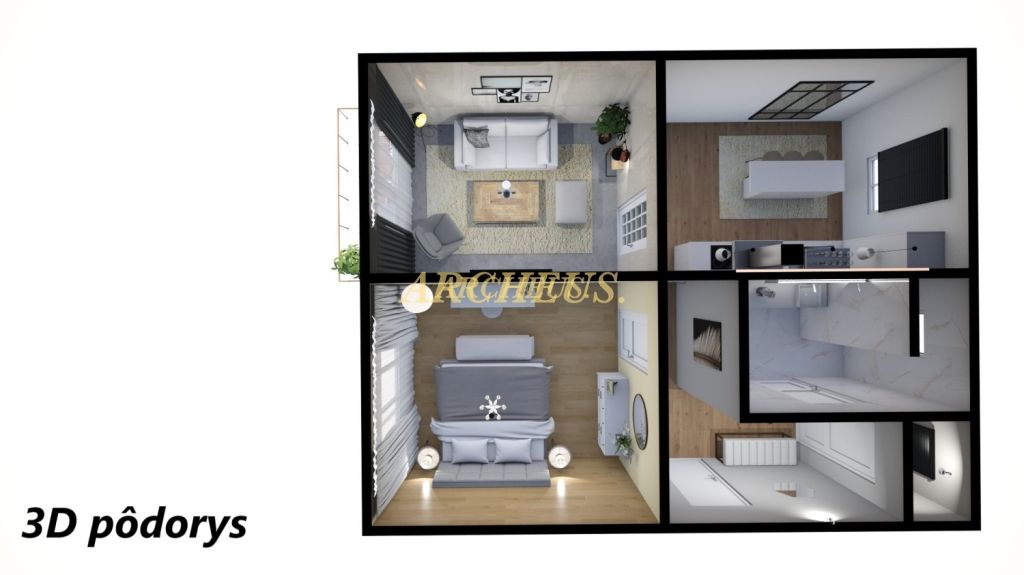 Priestranný 2-izbový byt s balkónom, 63m2, Humenné - 16