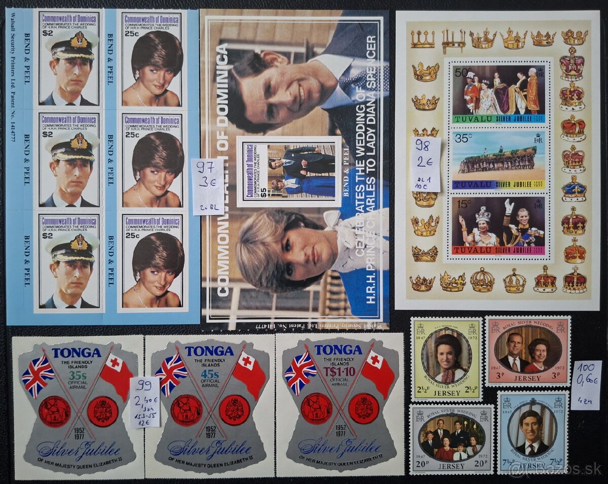 Postove znamky 10 (109poloziek) - 16