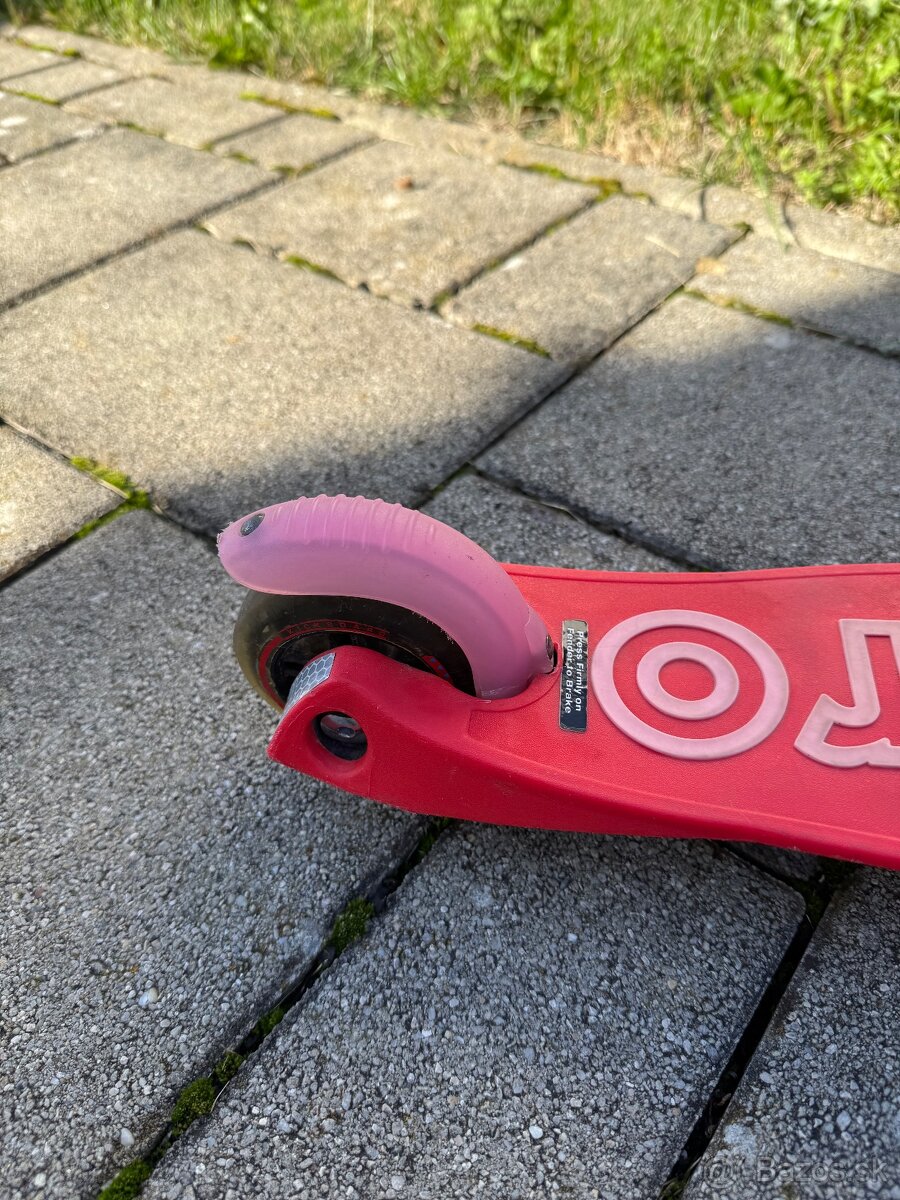 Kolobežka Mini Micro Deluxe červená, v 2r+ - 16