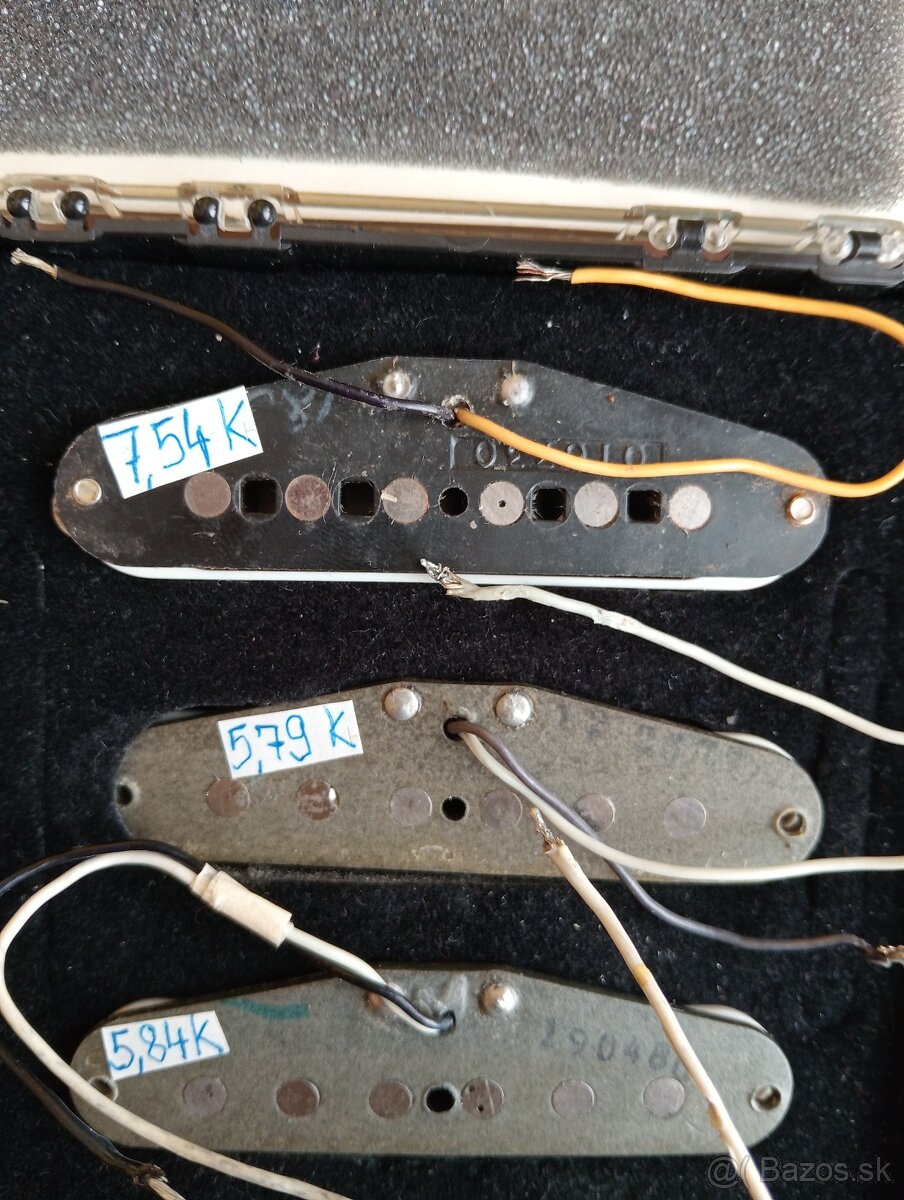 Greco Stratocaster Spacey Sound 81- snímače USA Fender 79-81 - 16