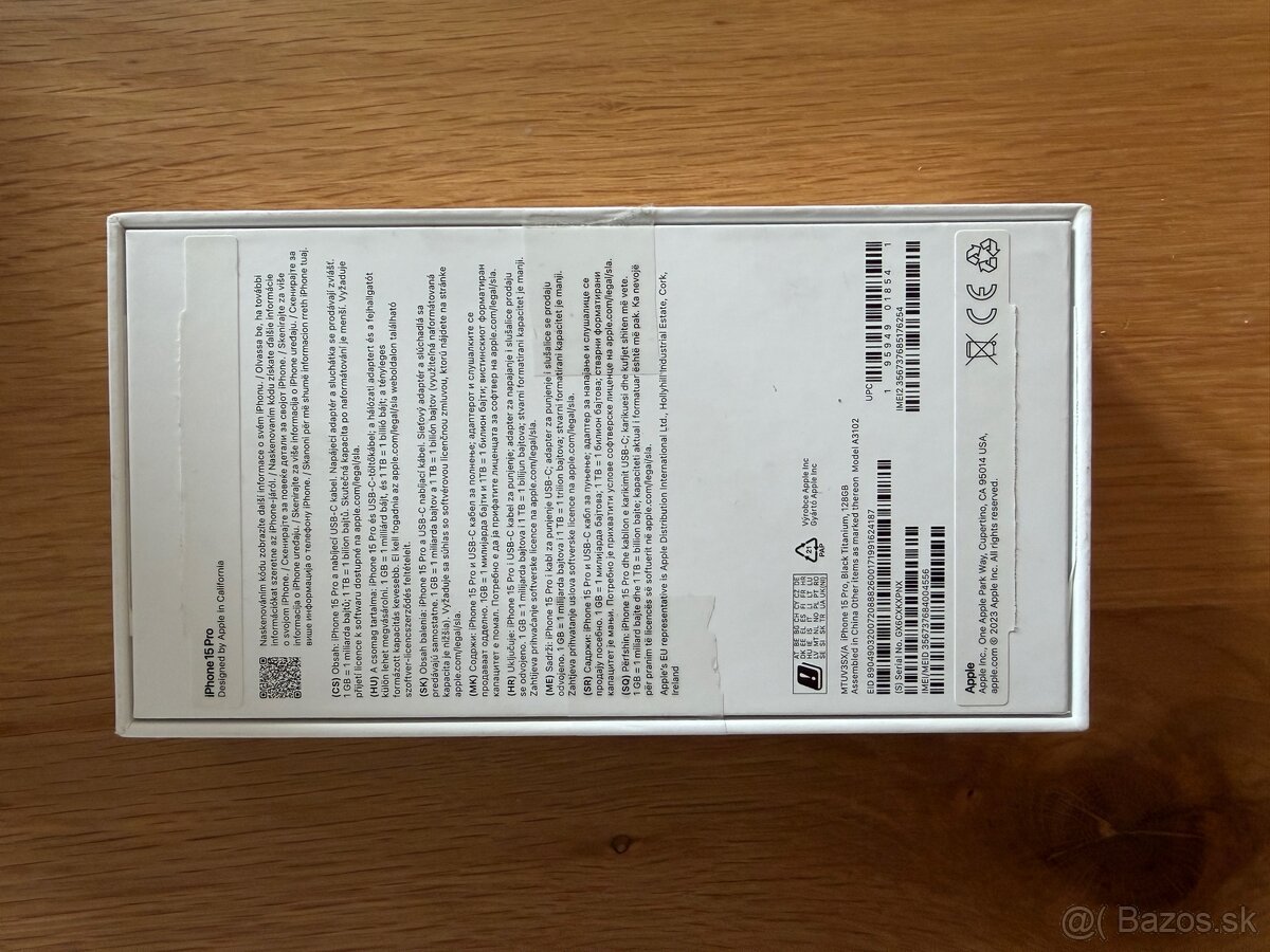 iPhone 15pro - 128gb - 16