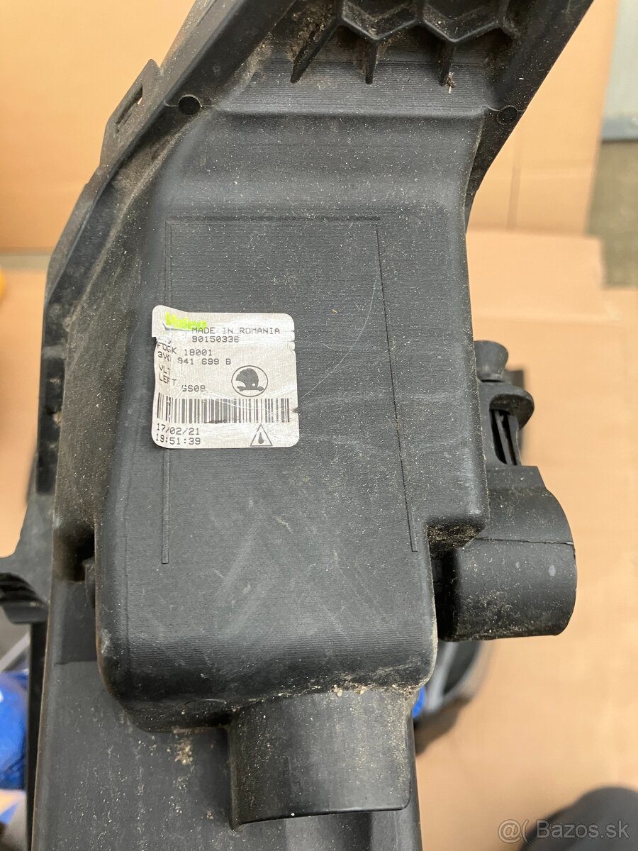 mlhovka skoda superb iii 3 lift leve levy - 16