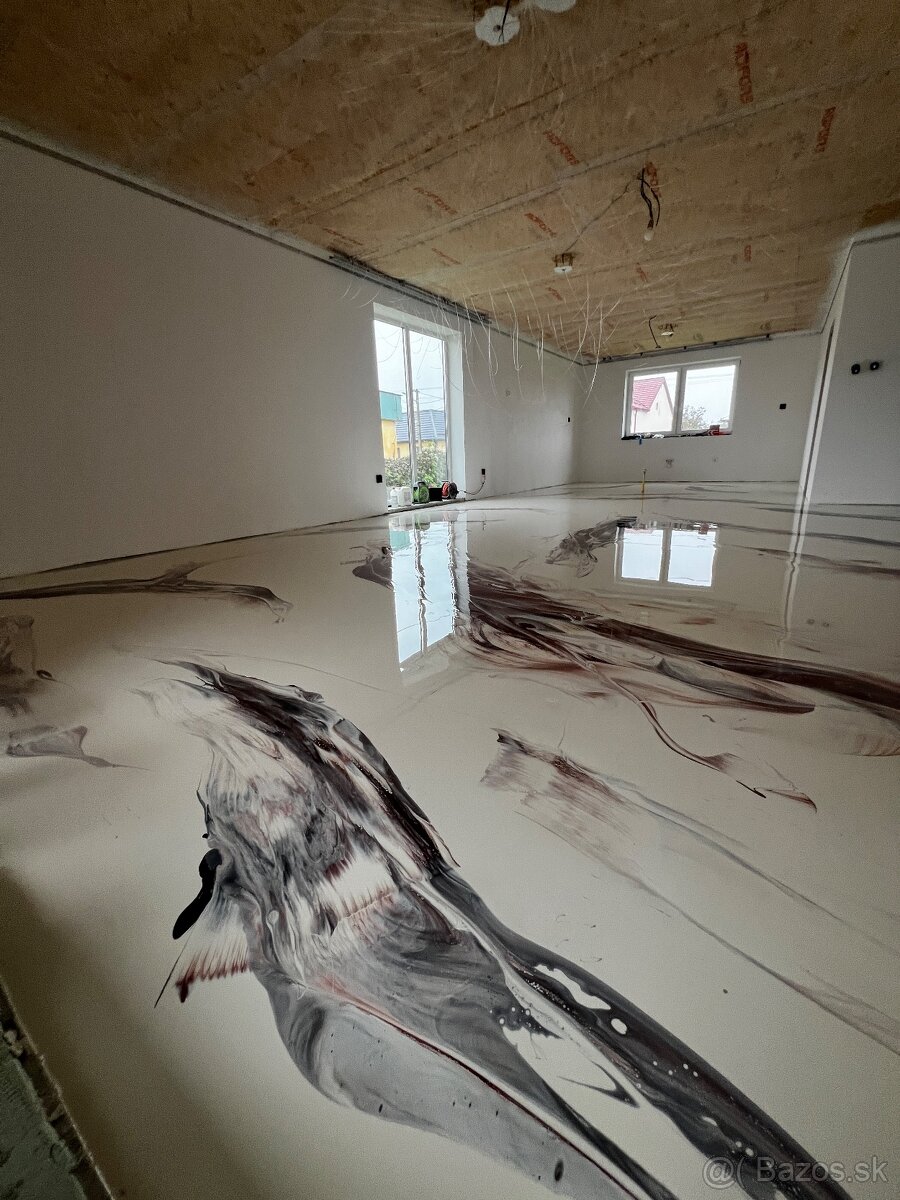 Liata podlaha, mikrocement - 16