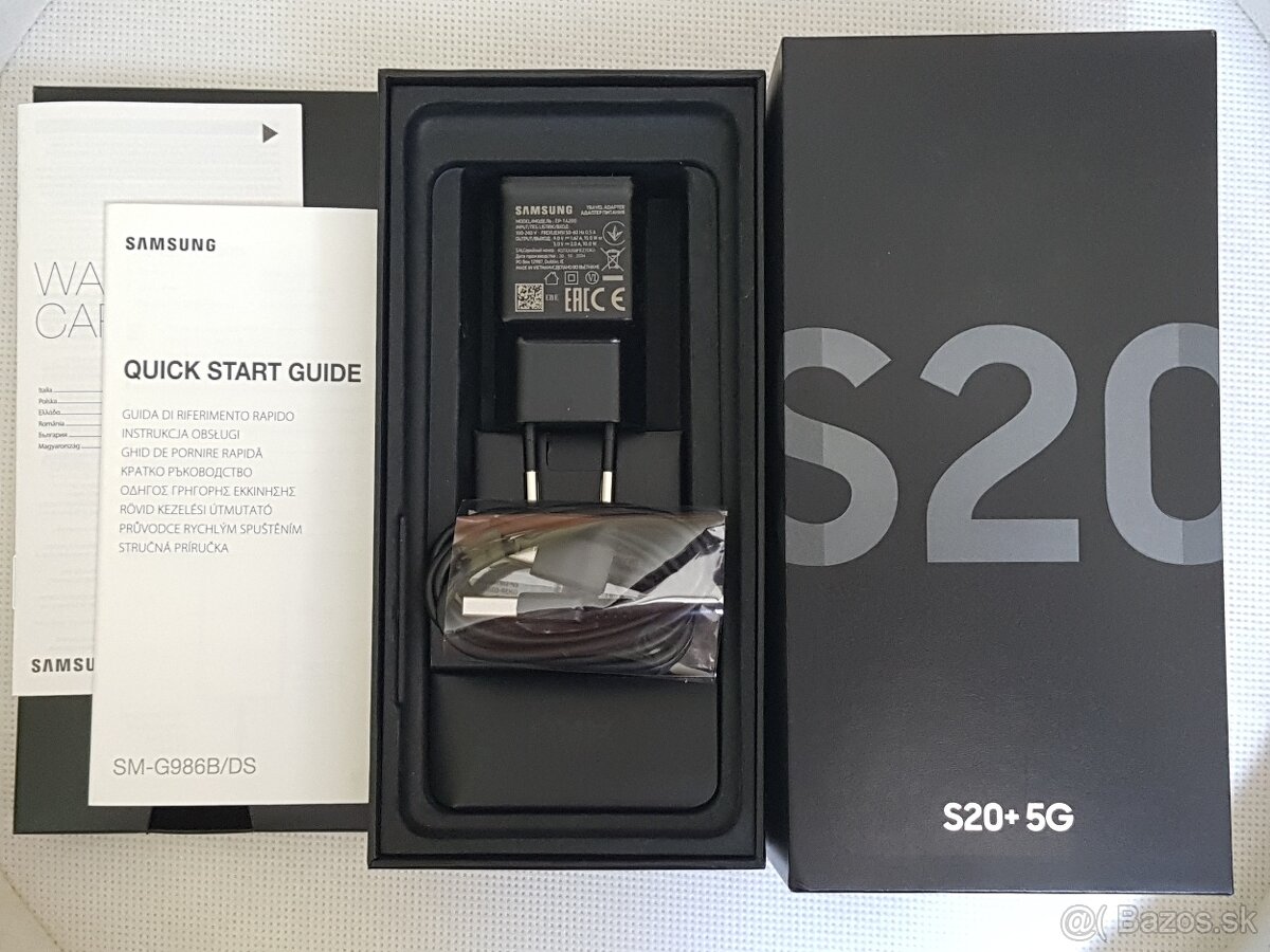 Samsung S20+ 5G 12GB 128GB Black - 16