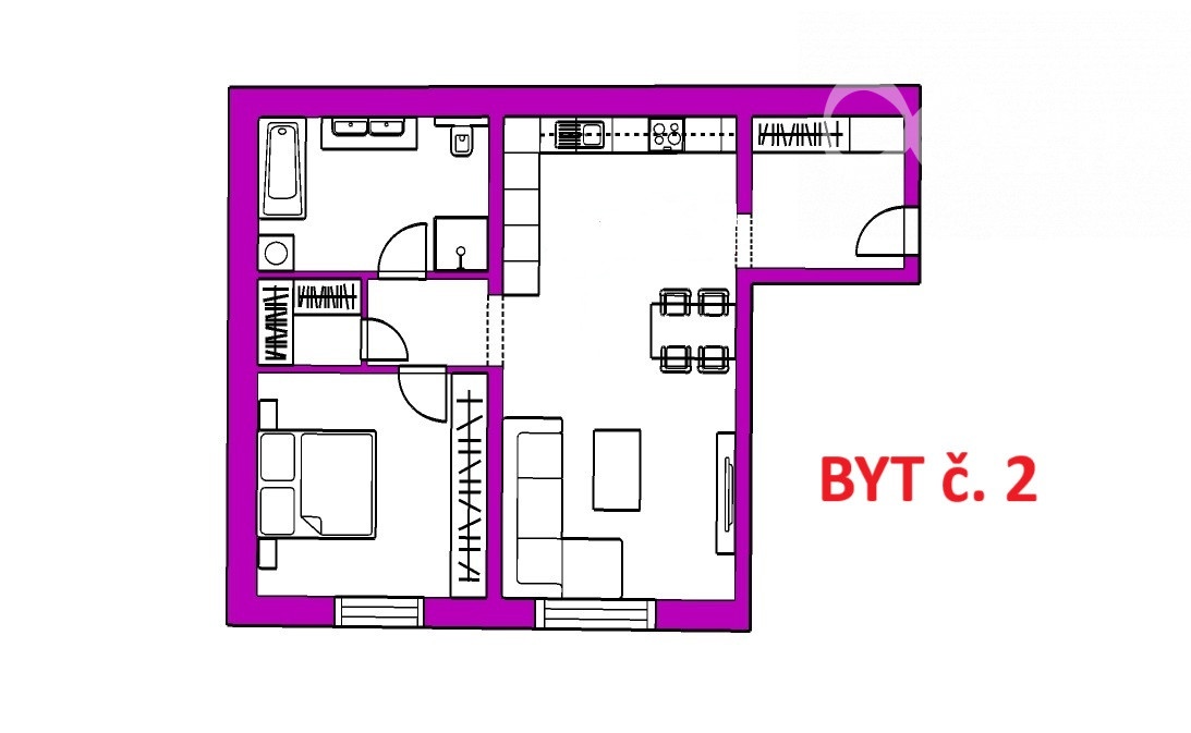 Novostavby bytov s terasou, parkovaním, Novoveská Huta - 16