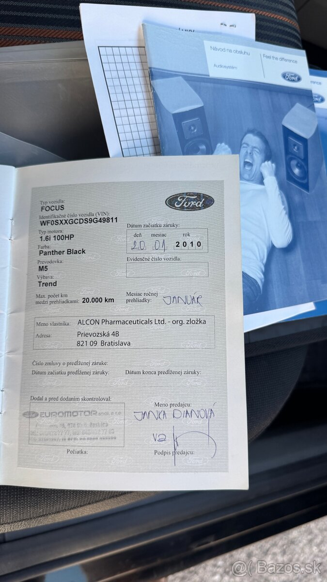 Ford Focus Kombi 1.6 16V Duratec Trend - 16