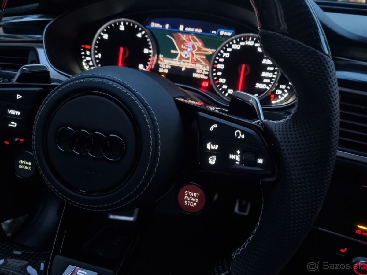 AUDI R8 VOLANT SPORTOVY --- START/STOP - DRIVE SELECT karbon - 16