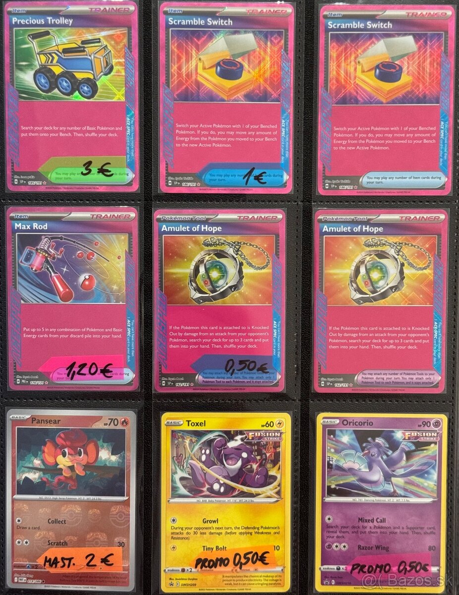 Pokemon TCG kusove karty - 16