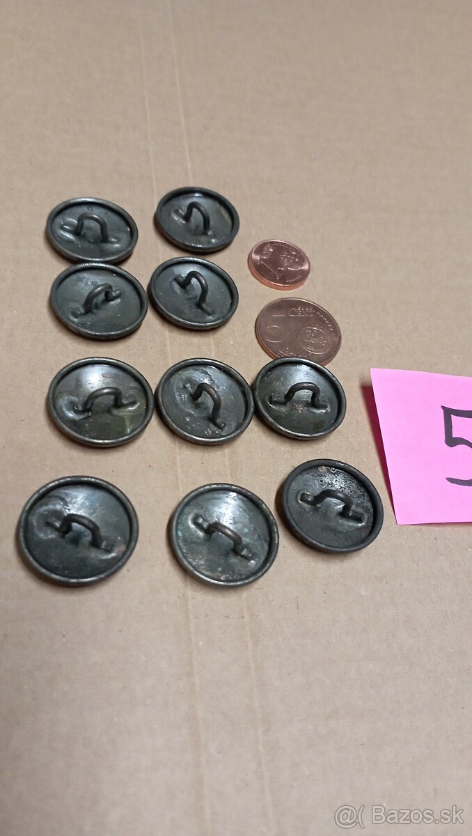 Staré vojenské gombíky... - 16