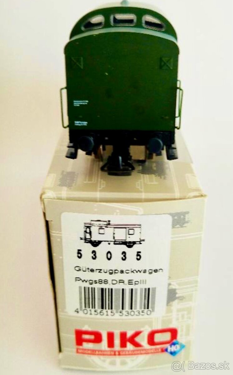 Železničné vagóny H0 PIKO 2 ks s cestujúcimi - 16