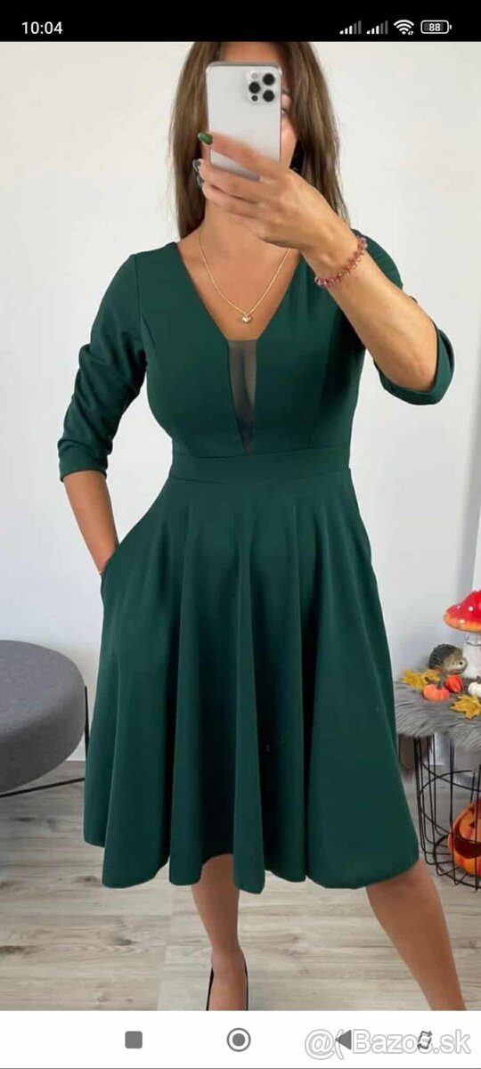 Zelené nove šaty - 16