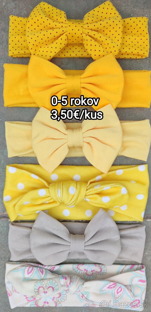 Pružná detská čelenka - 16