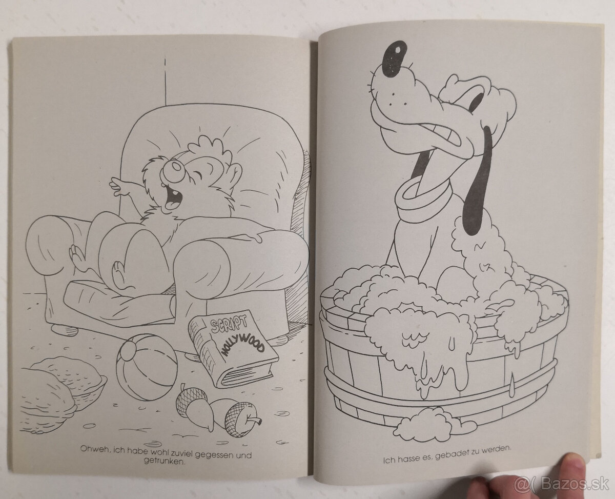 Retro Omaľovánka Hollywood Mickey - 16