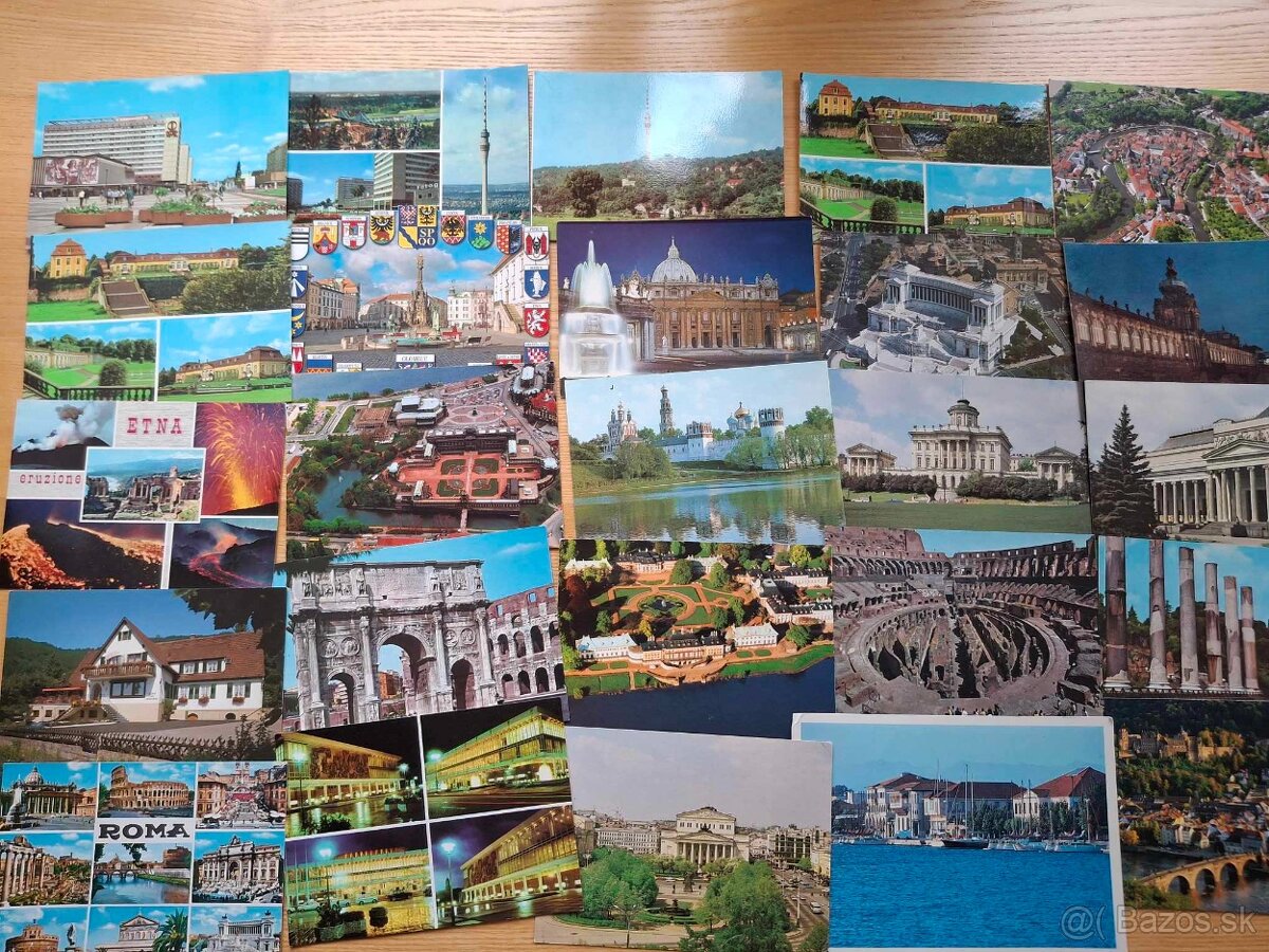 Zbierka pohľadníc 1200ks+ - 16