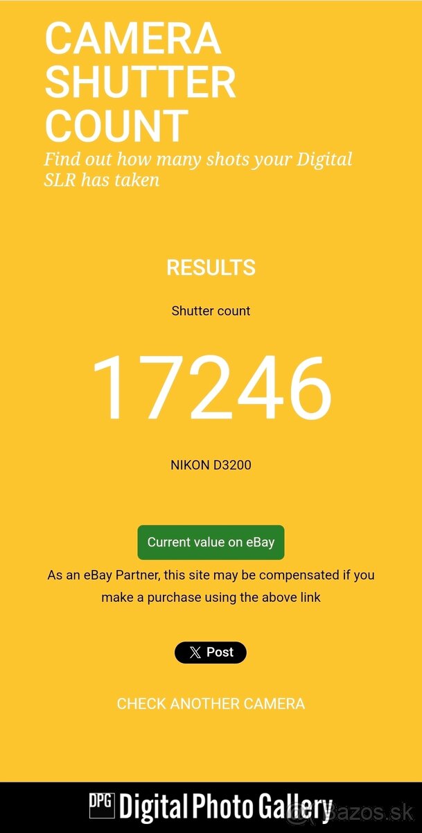 Nikon d3200 s VR AF 18-55 + brasna - nafotene 17 tisic.sn. - 16