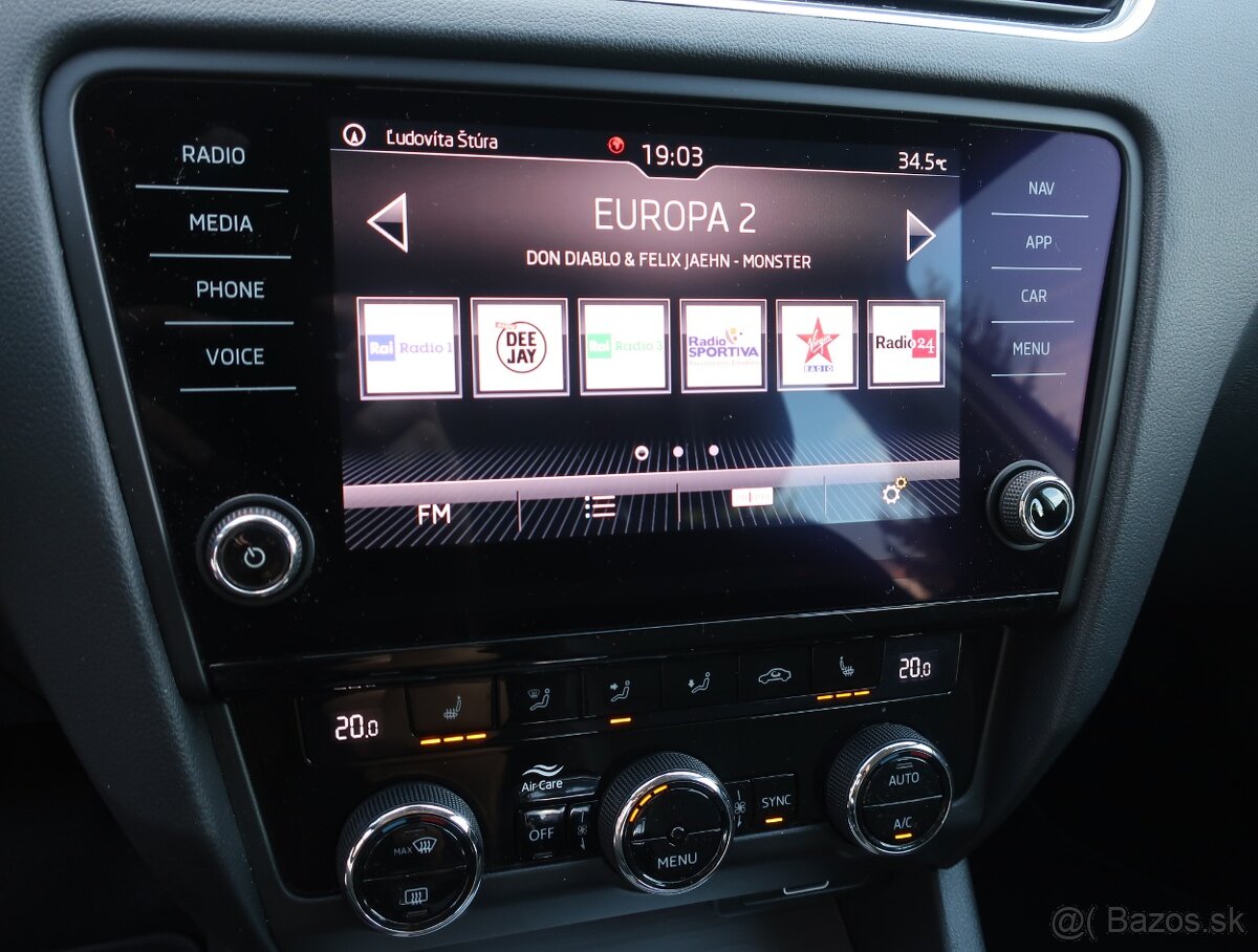 Škoda Octavia combi 2.0 TDi 2020 DSG, 1.majiteľ, 13.820€+DPH - 16