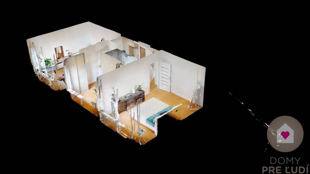 BA/NIVY-Prenájom komplet prerobeného 3 izbového bytu pri OC - 16