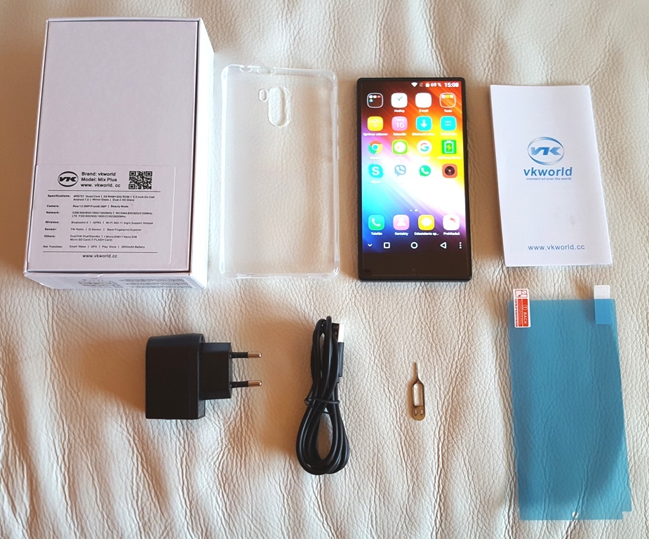 Predám Vkworld Mix Plus 5,5″ 4G LTE / - 16