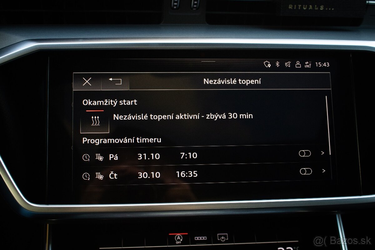 S6 Avant 3.0 TDI V6 RS sedadlá, Vzduch, Pano, Webasto, DPH - 16