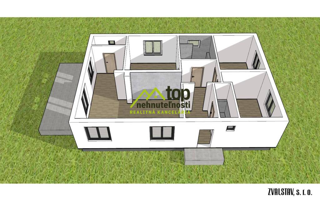 REZERVOVANÉ - RD novostavba obec HRUBOŇOVO - 16