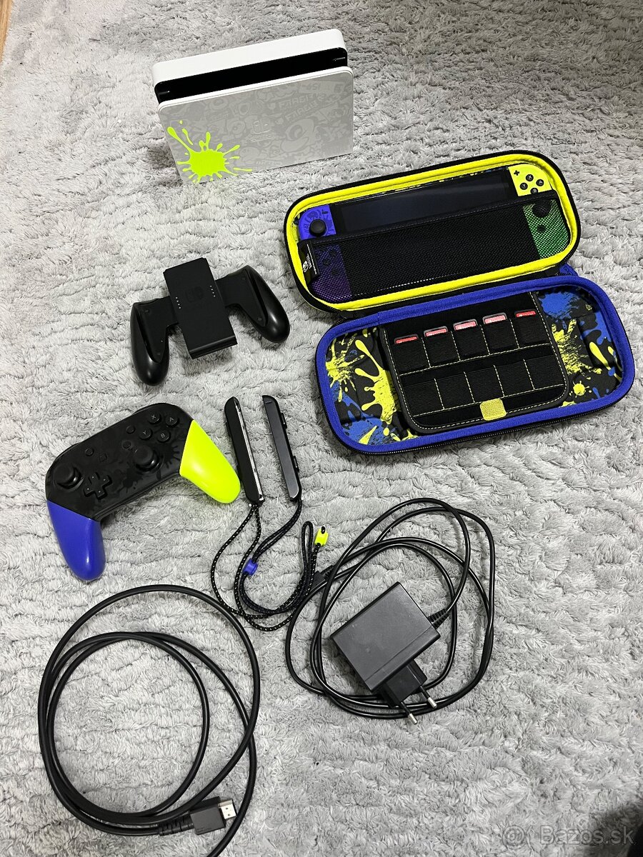Nintendo Switch OLED Splatoon 3 Edícia - 16