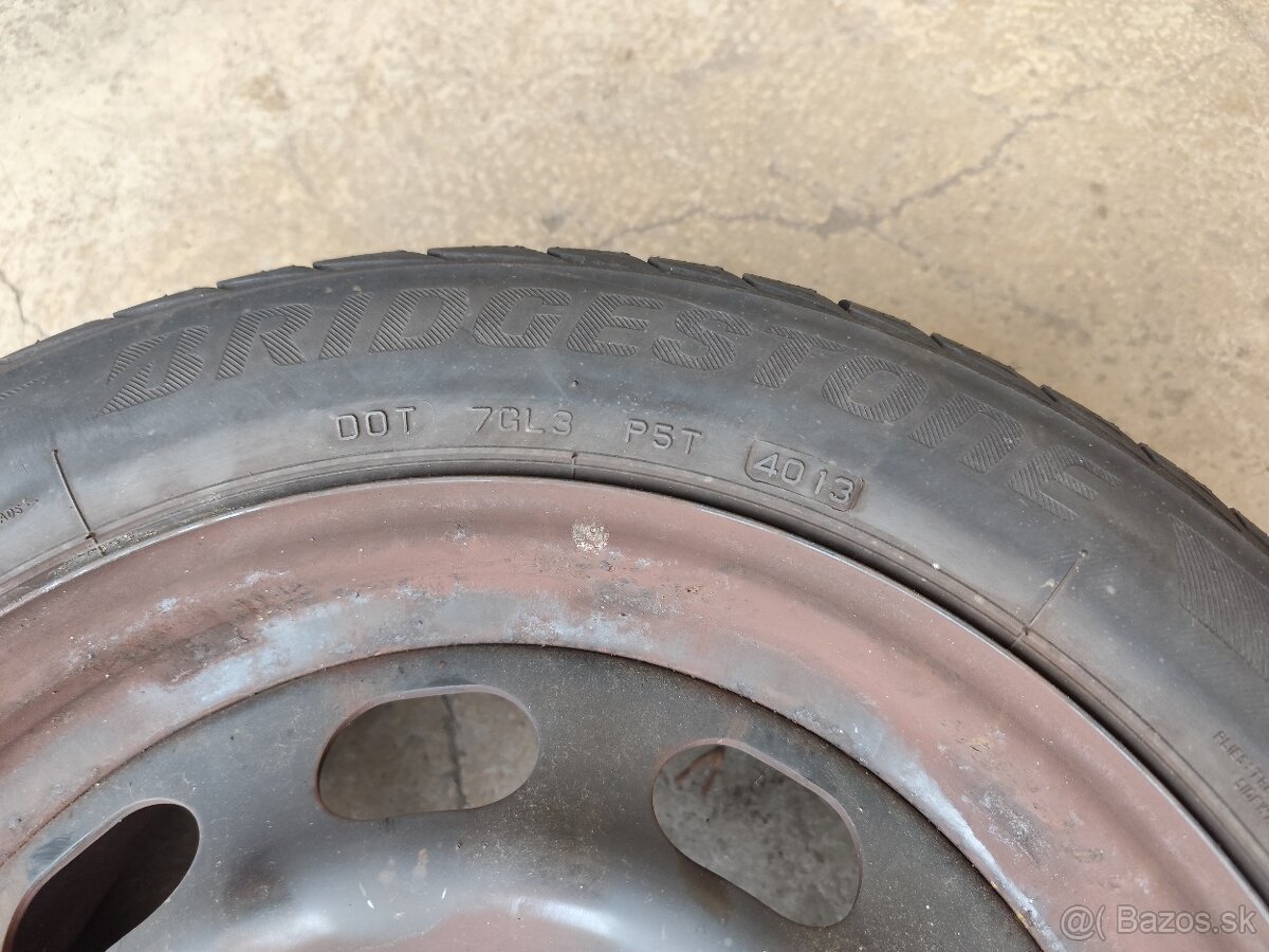 BMW sada plech+pneu+puklice 16" - 16