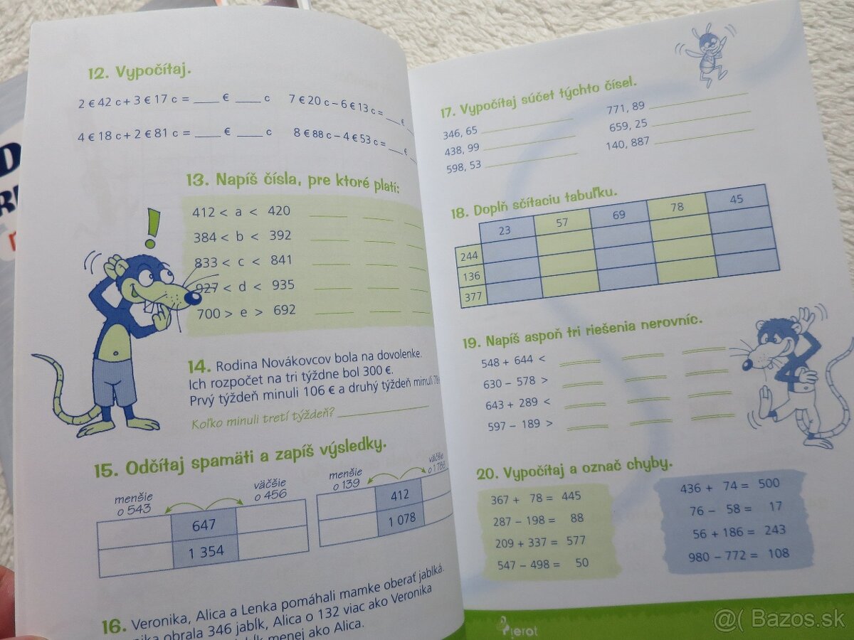 3x cvičebnica matematiky pre piatakov - 16