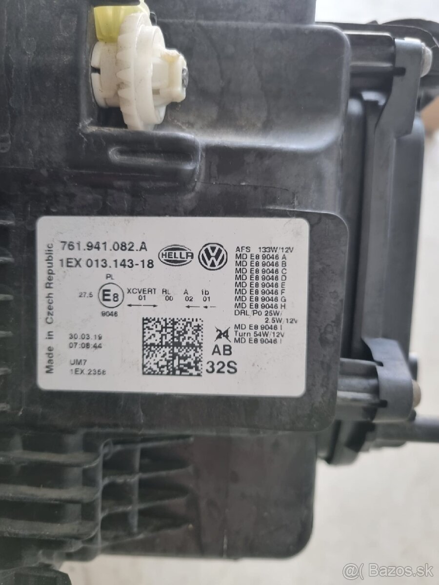 Volkswagen Touareg 3 Led Matrix Svetlá- cena za pár - 16