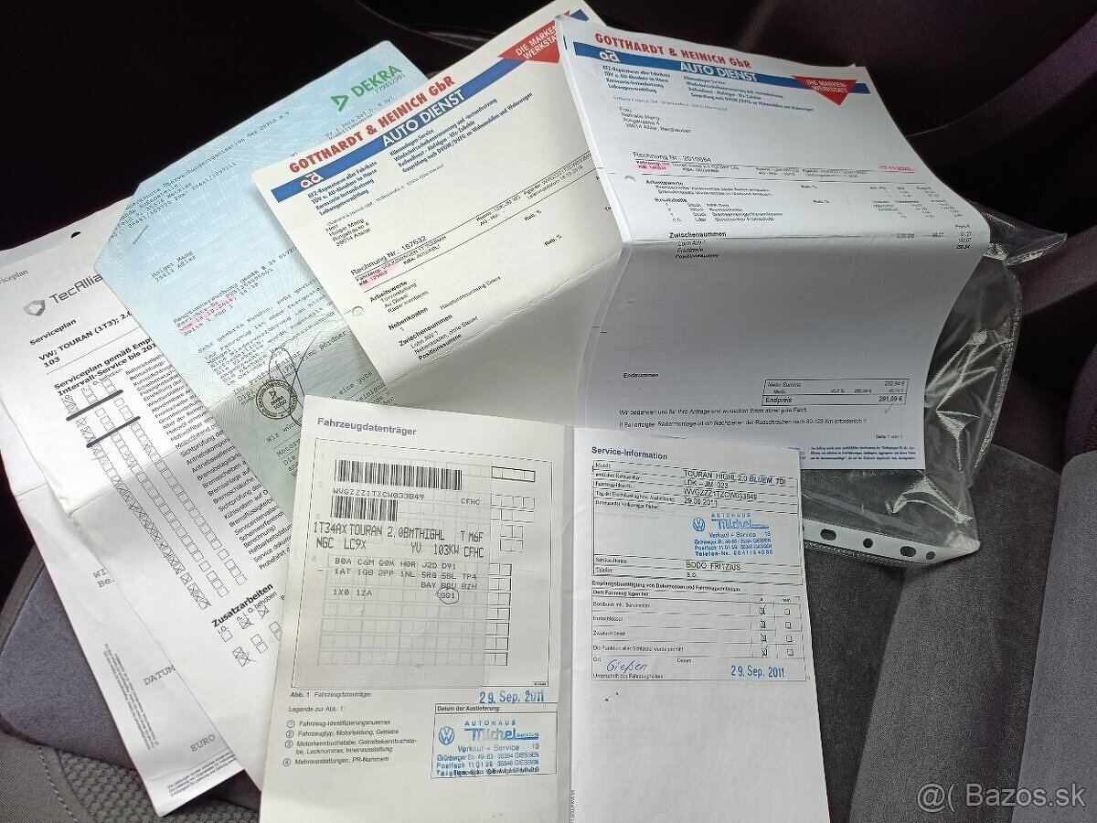 VOLKSWAGEN TOURAN 2.0 TDI CR 103 kW HIGHLINE BLUEMOTION - 16