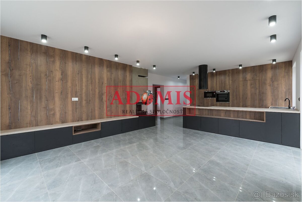 ADOMIS - predám 5-izbový bungalov1, 123m2,Ortáše 607m2, iba - 16