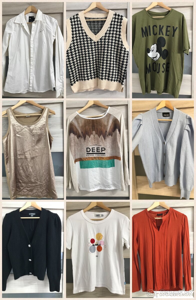 Balík dámskeho oblečenia / veľkosť L. - 16