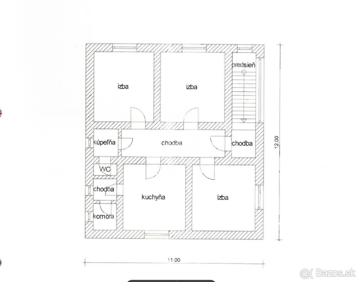 Na predaj aj prenájom rodinný dom v obci Strihovce - 16