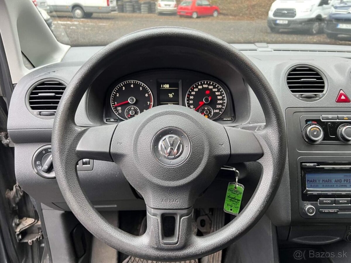 VW Caddy 1.2 TSI 77 kW 2x šoupačky 2011 klima serviska - 16